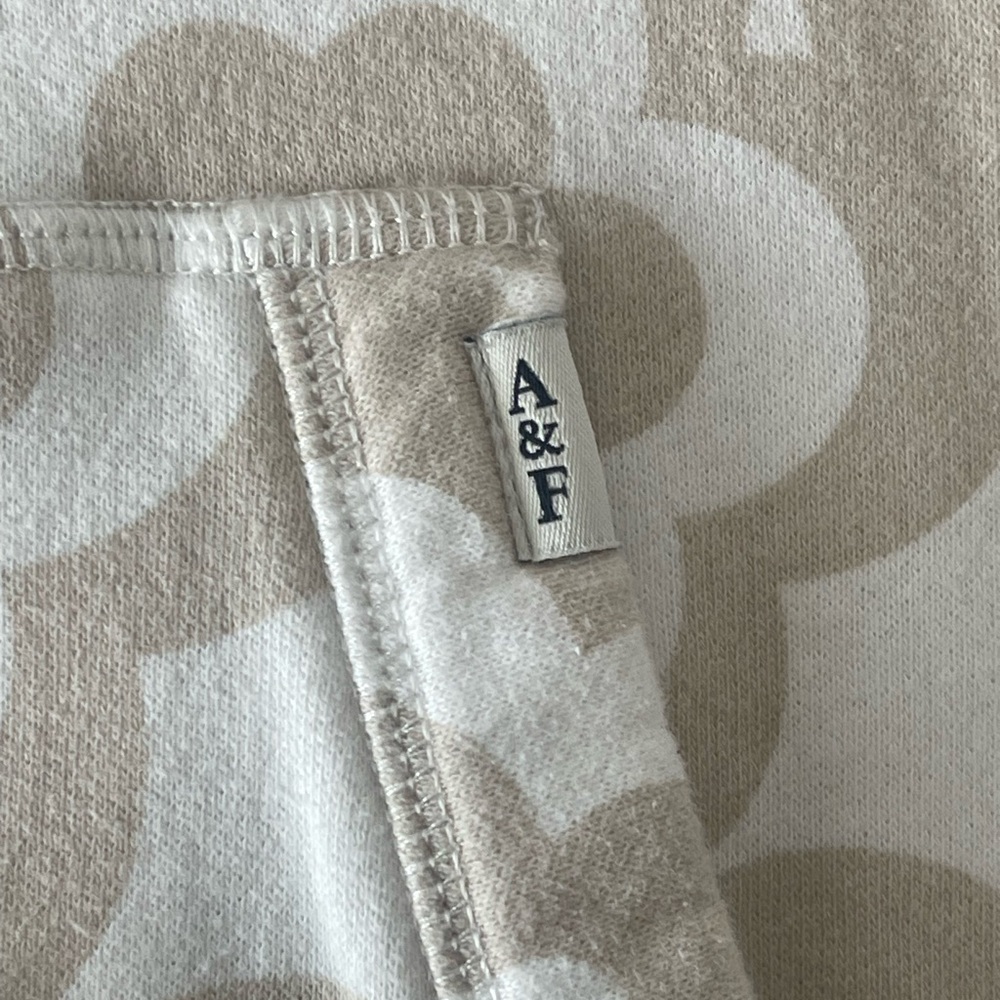 Abercrombie Kids Cream Floral Hoodie - Picture 6 of 8